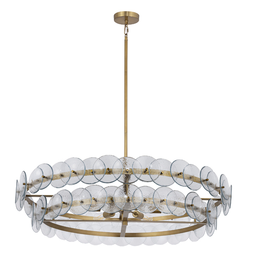 Maxim Lighting Loren 42-Inch Chandelier in Weathered Brass by Maxim Lighting 21824TCWBR