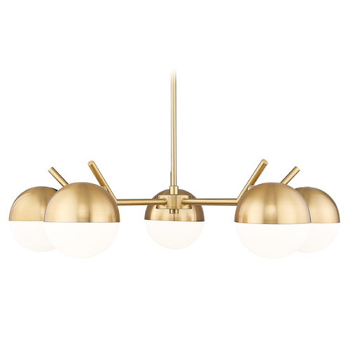 Z-Lite Z-Lite Realm Sphere Modern Gold Chandelier 7517-5MGLD
