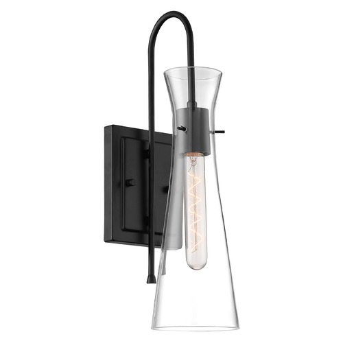 Satco Lighting Bahari Black Sconce by Satco Lighting 60/6877