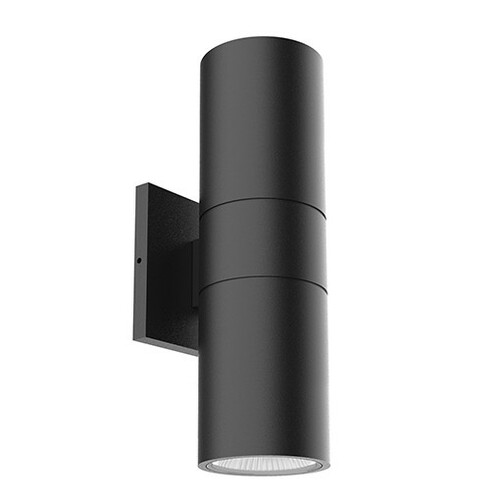 Kuzco Lighting Lund Black LED Outdoor Wall Light by Kuzco Lighting EW3212-BK