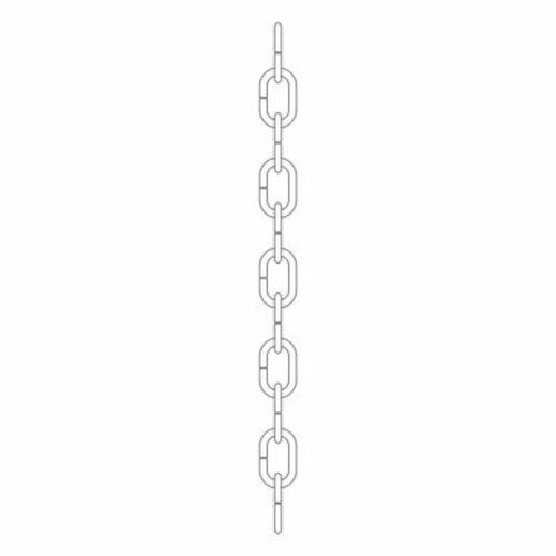 Kichler Lighting 36-Inch Extra Heavy Gauge Chain in Black by Kichler Lighting 4930BK