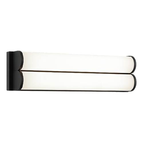Matteo Lighting Jensen Matte Black LED Sconce by Matteo Lighting S07028MB
