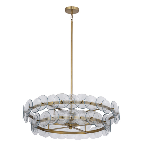 Maxim Lighting Loren 30-Inch Chandelier in Weathered Brass by Maxim Lighting 21823TCWBR
