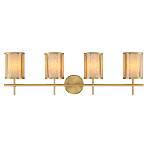 Savoy House Savoy House Lighting Camden Warm Brass Bathroom Light 8-2055-4-322