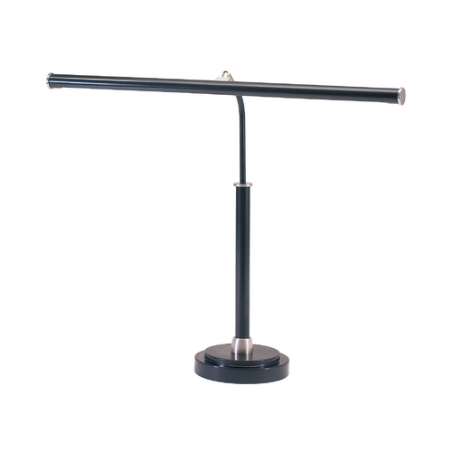 House of Troy Lighting Digital LED Piano Lamp in Black & Satin Nickel by House of Troy Lighting PLED100-527