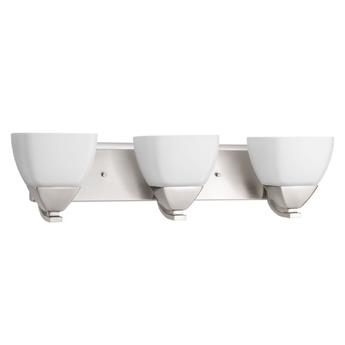 Progress Lighting Appeal Brushed Nickel Bathroom Light by Progress Lighting P2702-09
