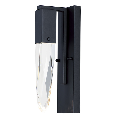 ET2 Lighting Quartz LED Wall Sconce in Black by ET2 Lighting E31240-20BK