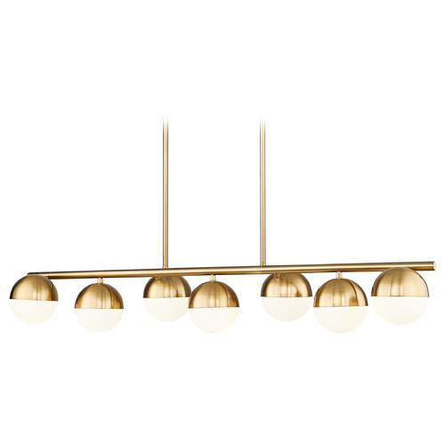 Z-Lite Z-Lite Realm Sphere Modern Gold Island Light 7517-7L-MGLD
