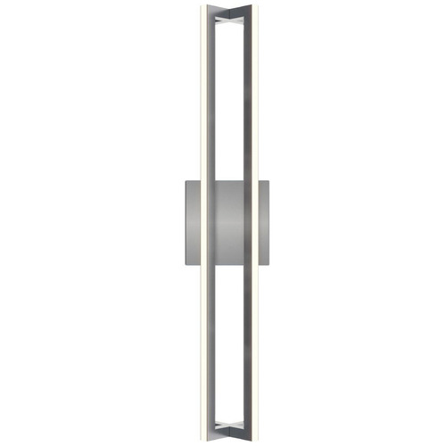 AFX Lighting Afx Lighting Cass Satin Nickel LED Vertical Bathroom Light CSSV2404L30D1SN