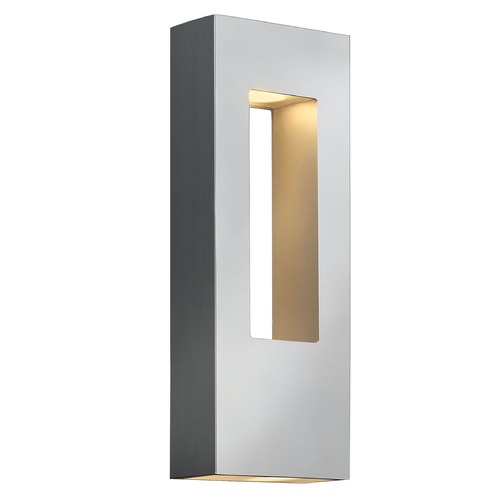 Hinkley Atlantis 16-Inch LED Outdoor Wall Light in Titanium by Hinkley Lighting 1648TT-LED