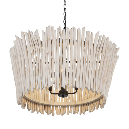 Maxim Lighting Baywood 30-Inch Eucalyptus Pendant in Bronze by Maxim Lighting 22426WWTBZ