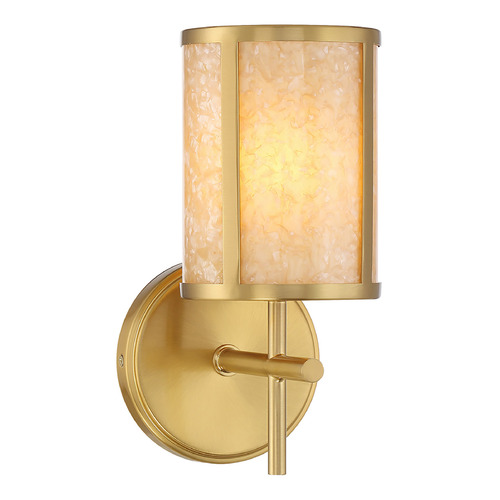 Savoy House Savoy House Lighting Camden Warm Brass Bathroom Light 9-2055-1-322