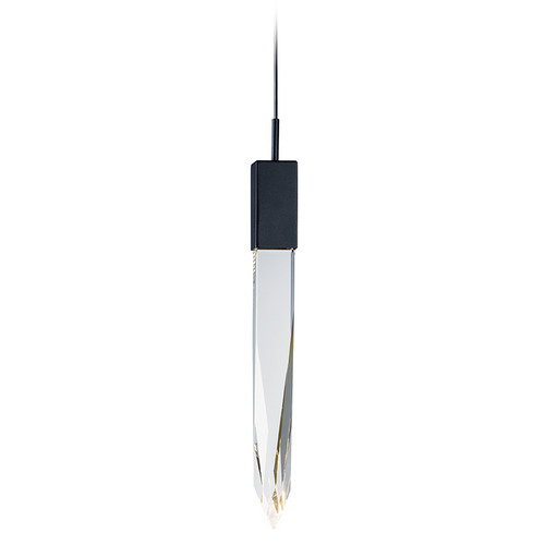 ET2 Lighting Quartz LED Mini Pendant in Black by ET2 Lighting E31241-20BK