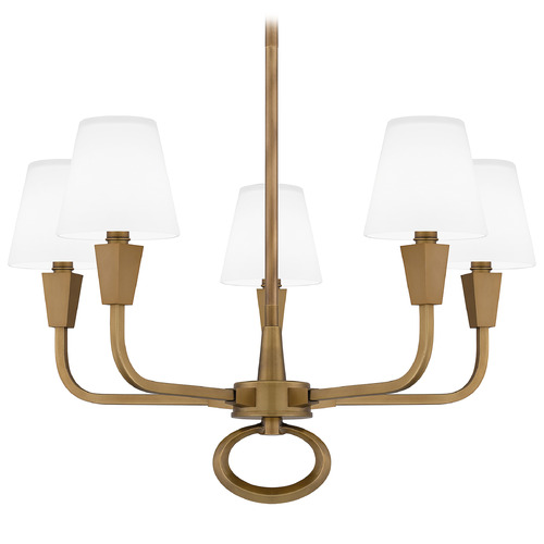 Quoizel Lighting Quoizel Lighting Mallory Weathered Brass Chandelier MAO5026WS