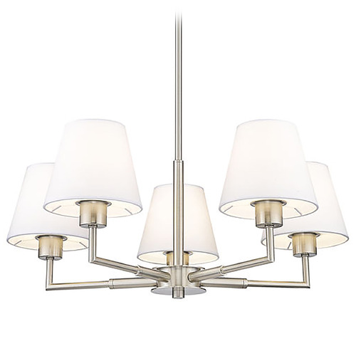 Z-Lite Z-Lite Leila Brushed Nickel Chandelier 744-26R-BN
