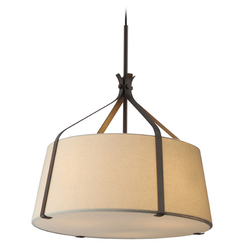 Maxim Lighting Maxim Lighting Bandera Dark Bronze Pendant Light with Empire Shade 16182OMDBZ