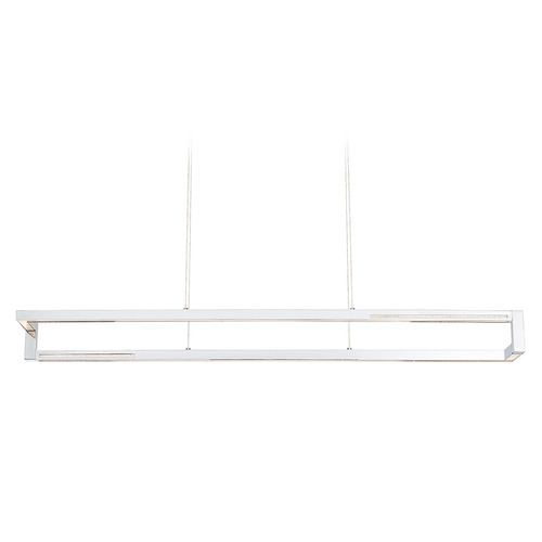 Eurofase Lighting Clinton 40-Inch Linear LED Chandelier in Chrome by Eurofase Lighting 35727-019