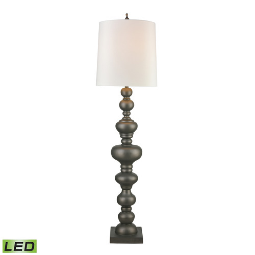 Elk Lighting Elk Lighting Meymac Pewter LED Floor Lamp with Empire Shade D4636-LED