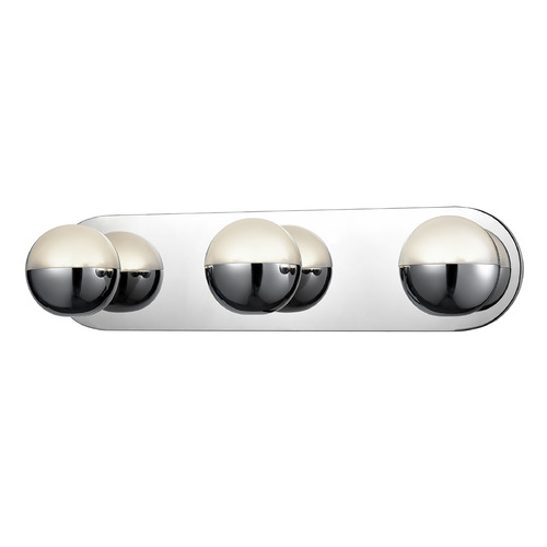 Kuzco Lighting Kuzco Lighting Pluto Chrome LED Bathroom Light VL47321-CH-2700K