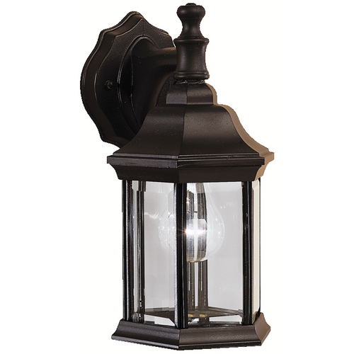 Kichler Lighting Chesapeake 12-Inch Outdoor Wall Light in Black by Kichler Lighting 9776BK