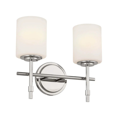 Kichler Lighting Ali 2-Light Bath Light in Polished Nickel by Kichler Lighting 55141PN