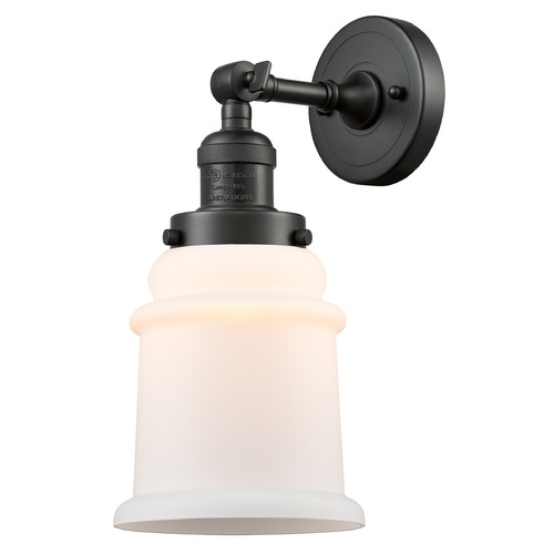 Innovations Lighting Canton Oil Rubbed Bronze Sconce by Innovations Lighting 203-OB-G181