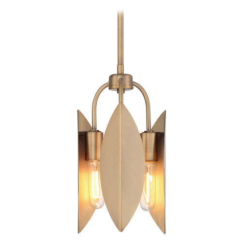 Designers Fountain Lighting Designers Fountain Eden Old Satin Brass Mini-Pendant Light D280M-8P-OSB