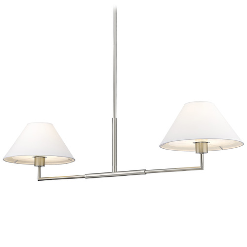 Z-Lite Z-Lite Leila Brushed Nickel Island Light 744-42L-BN