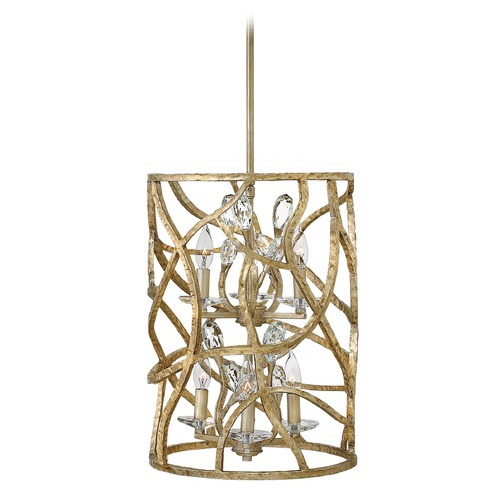 Fredrick Ramond Eve 14.50-Inch Crystal Pendant in Champagne Gold by Fredrick Ramond FR46805CPG