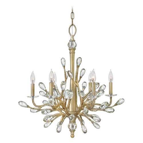 Fredrick Ramond Eve 26-Inch Crystal Chandelier in Champagne Gold by Fredrick Ramond FR46806CPG