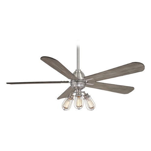 Minka Aire Alva 56-Inch LED Fan in Brushed Nickel by Minka Aire F852L-BN