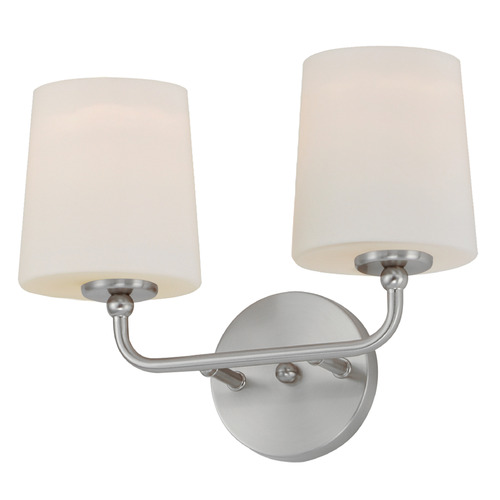 Maxim Lighting Maxim Lighting Bristol Satin Nickel Sconce 12092SWSN