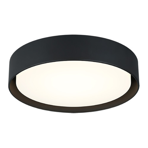 Matteo Lighting Ezra Matte Black LED Flush Mount by Matteo Lighting M16616MB
