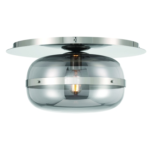 Eurofase Lighting Nottingham 14-Inch Polished Nickel Flush Mount by Eurofase Lighting 37087-021