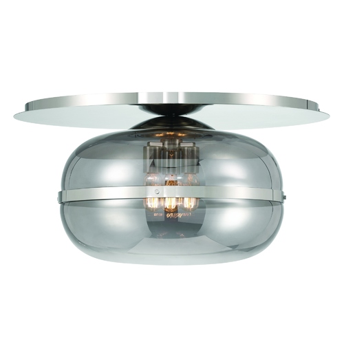 Eurofase Lighting Nottingham 20-Inch Flush Mount in Polished Nickel by Eurofase Lighting 37088-028