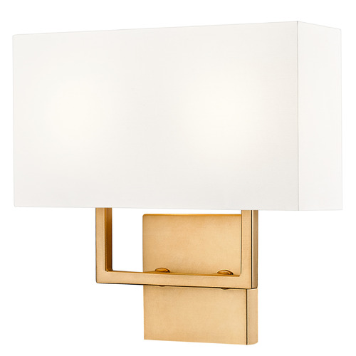 Z-Lite Z-Lite Saxon Rubbed Brass Sconce 815-2S-RB