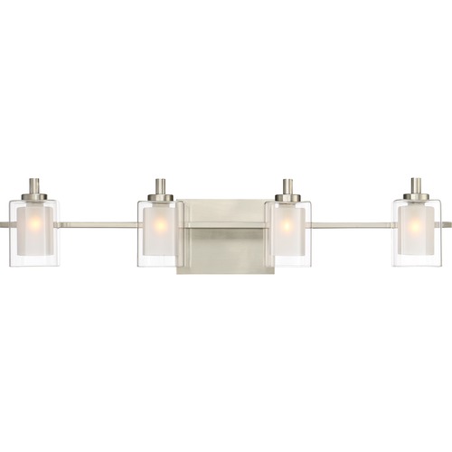 Quoizel Lighting Kolt Brushed Nickel LED Bathroom Light by Quoizel Lighting KLT8604BNLED