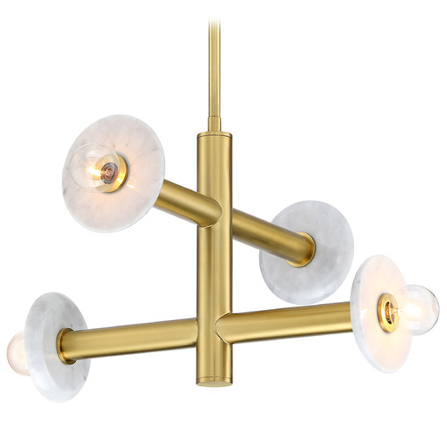 Designers Fountain Lighting Designers Fountain Fina Brushed Gold Semi-Flushmount Light D325C-SF-BG