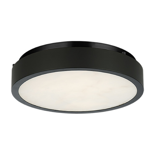 Matteo Lighting Marblestone Matte Black LED Flush Mount by Matteo Lighting X05911MB