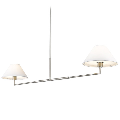 Z-Lite Z-Lite Leila Brushed Nickel Island Light 744-62L-BN