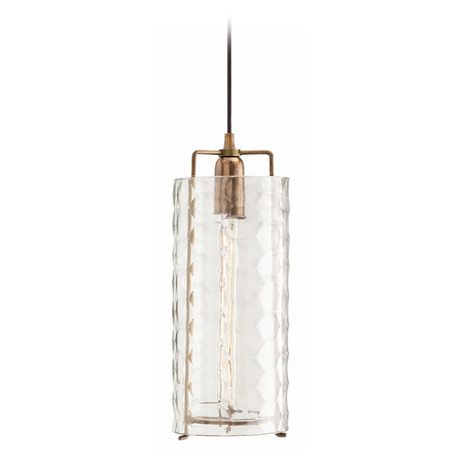 Arteriors Home Lighting Ice Large Pendant in Antique Brass by Arteriors Home DK42047