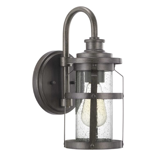 Progress Lighting Haslett Antique Pewter Outdoor Wall Light by Progress Lighting P560094-103