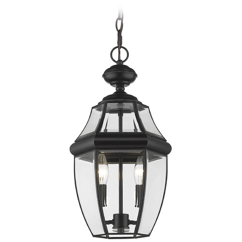 Z-Lite Westover Black Outdoor Hanging Light by Z-Lite 580CHM-BK