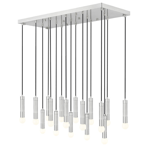 Z-Lite Z-Lite Stari Brushed Nickel Multi-Light Pendant 1956P-17L-BN
