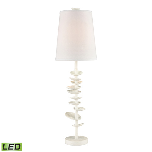 Elk Lighting Elk Lighting Winona Matte White LED Table Lamp with Conical Shade D4699-LED