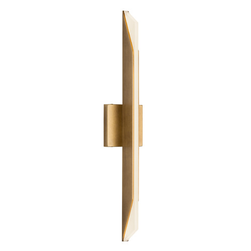 Kuzco Lighting Kuzco Lighting Tachi Vintage Brass LED Vertical Bathroom Light VL64225-VB