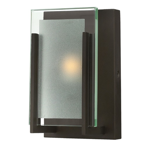 Hinkley Latitude 8-Inch High Oil Rubbed Bronze Sconce by Hinkley Lighting 5650OZ