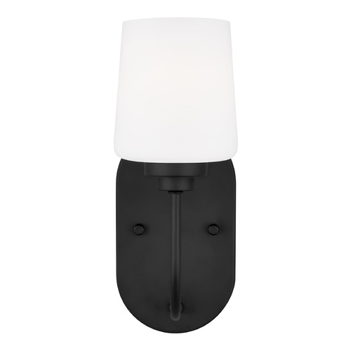 Generation Lighting Windom Midnight Black LED Sconce by Generation Lighting 4102801EN3-112