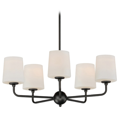 Maxim Lighting Maxim Lighting Bristol Anthracite Chandelier 12095SWAR
