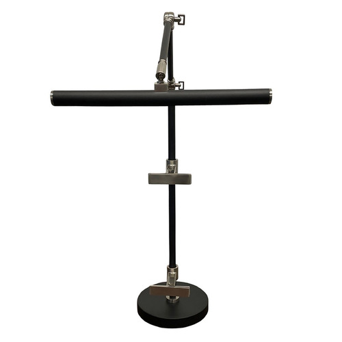 House of Troy Lighting House Of Troy River North Black / Satin Nickel LED Task / Reading Lamp RN350-BLKSN
